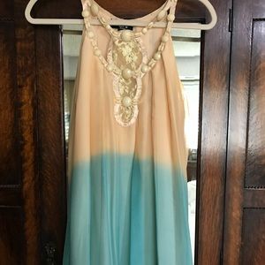 Silk summer dress.